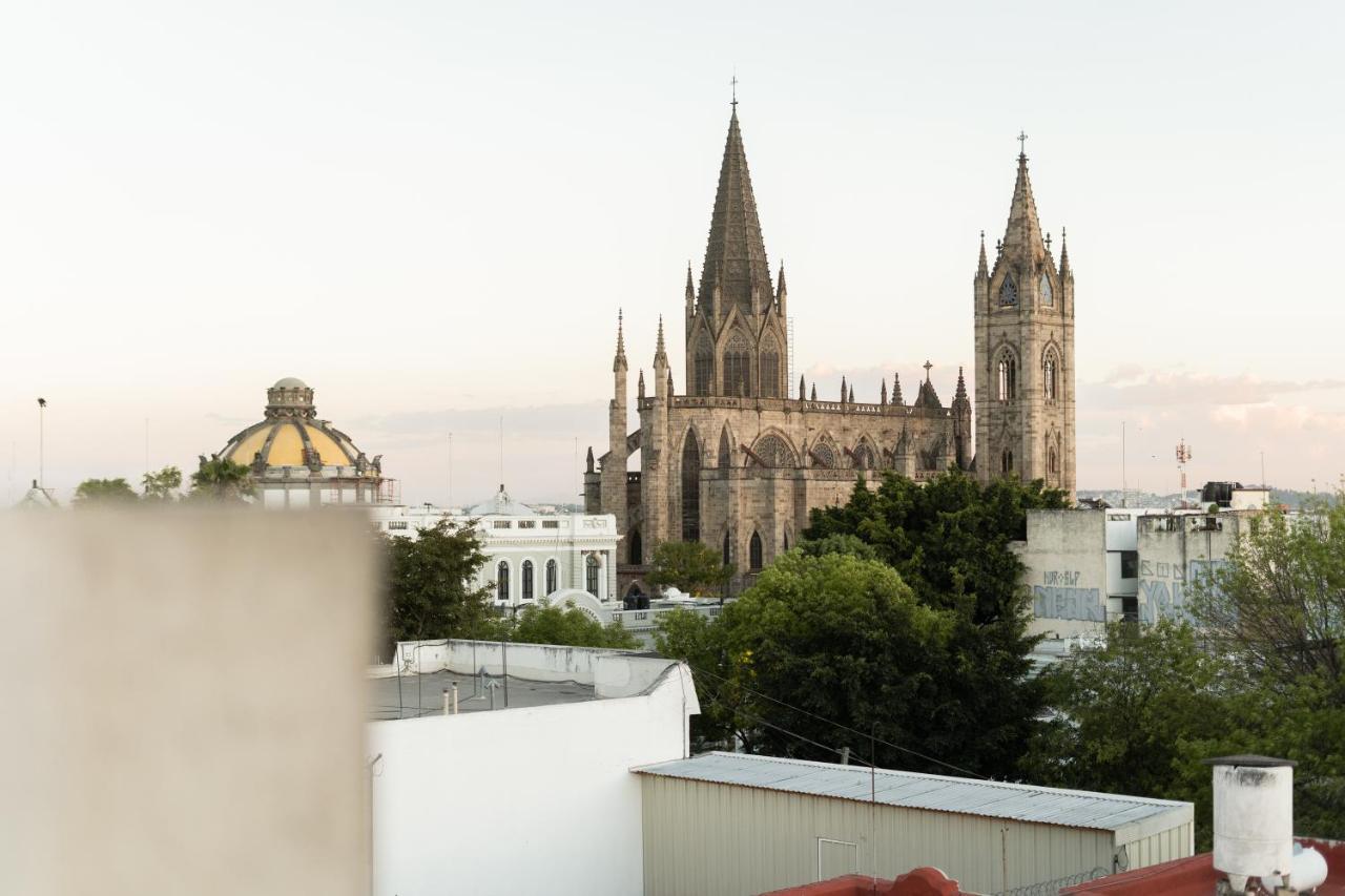 Loft Con Terraza Privada, Vista Al Expiatorio Apartment Guadalajara Exterior photo